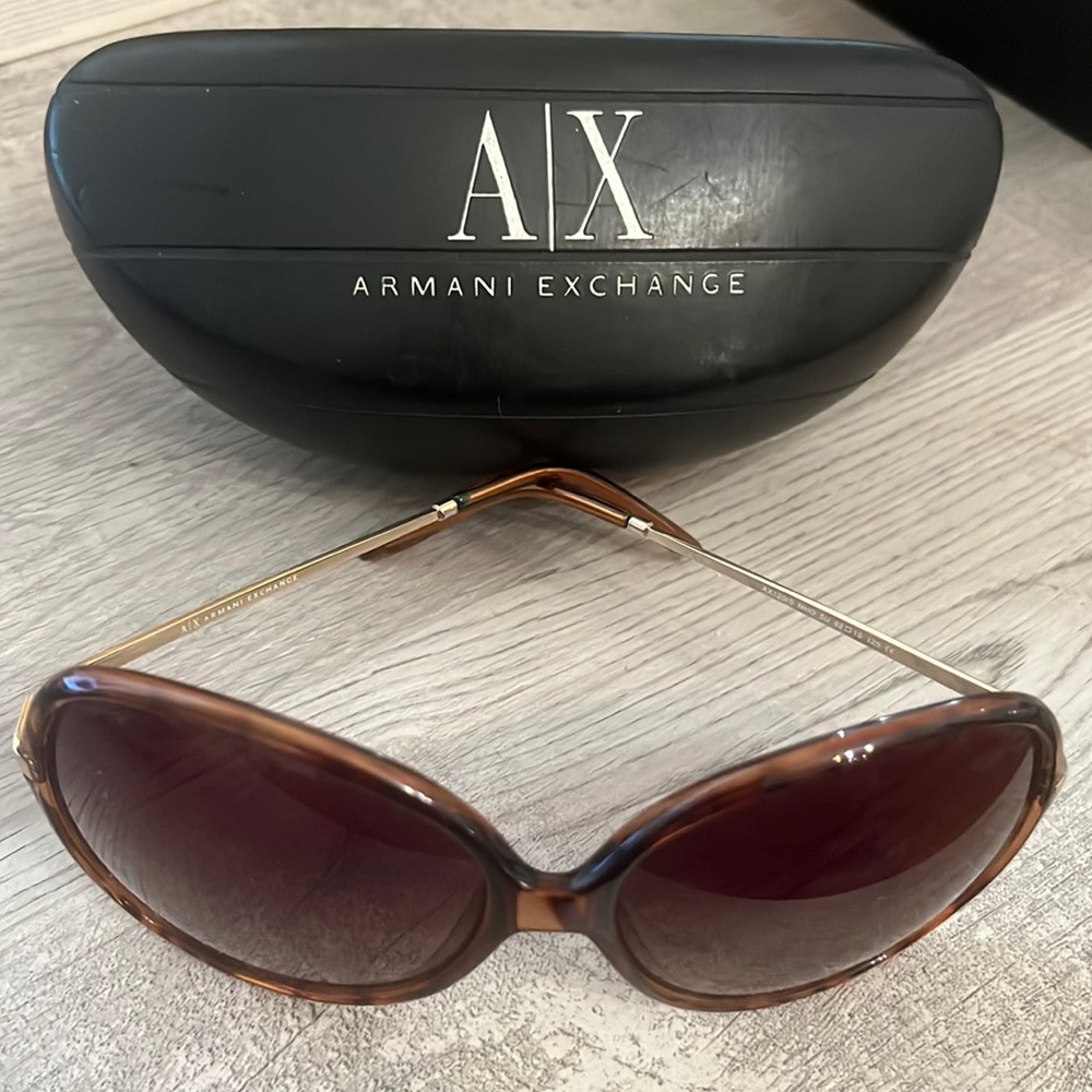 Armani Exchange Sunglasses in original case - lots of life